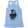 fear face Racerback Tank