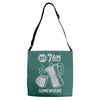 it's 7am somewhere Adjustable Strap Totes