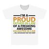 i'm a proud father in law All Over Men's T-shirt