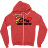 pizza is my valentine Zipper Hoodie