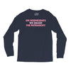 on wednesdays we smash the patriarchy Long Sleeve Shirts