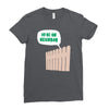 hi de ho neighbor Ladies Fitted T-Shirt