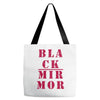 Black Mirror Tote Bags