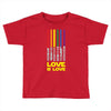 Lightsaber Rainbow Toddler T-shirt