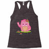 mrs yetti and her poops Racerback Tank