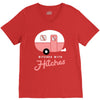 bitches with hitches V-Neck Tee