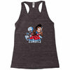 ash vs zombies Racerback Tank
