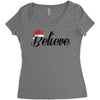 believe Women's Triblend Scoop T-shirt