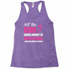 all this girl care about is volleyball Racerback Tank