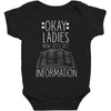 okay ladies now let's get information Baby Bodysuit