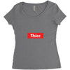 Thicc Hypebeast Women's Triblend Scoop T-shirt