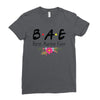 Bae Best Auntie Ever Friends Tv Show Parody Ladies Fitted T-Shirt