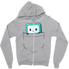 bmo pocket Zipper Hoodie