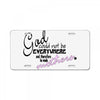 GOD EVERYWHERE License Plate