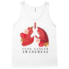 lung cancer awaneress Tank Top