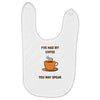funny coffee Baby Bibs