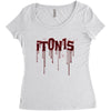 itonis Women's Triblend Scoop T-shirt