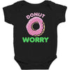 donut worry Baby Bodysuit