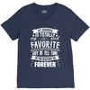 My Grandma Totally Most Favorite History Forever V-Neck Tee