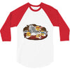 cheddar power 3/4 Sleeve Shirt