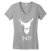 knights who say ni Women's V-Neck T-Shirt