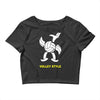 volleyball style sport funny gift present outdoor Crop Top