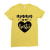 Mama is My Bestie Ladies Fitted T-Shirt
