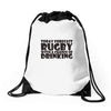 rugby (2) Drawstring Bags