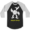 volleyball style sport funny gift present outdoor 3/4 Sleeve Shirt