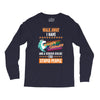 walk away i have anger issues and a serious dislike for stupid people Long Sleeve Shirts