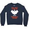 Halloween You Cant Scare Me Im A Preschool Teacher Crewneck Sweatshirt