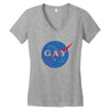 gay Women's V-Neck T-Shirt