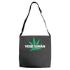 vegetarian Adjustable Strap Totes