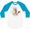 pirate shrimp 3/4 Sleeve Shirt