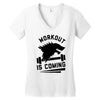 round neck half sleeves Women's V-Neck T-Shirt