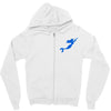 mermaid mom pocket Zipper Hoodie