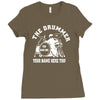 drummer Ladies Fitted T-Shirt