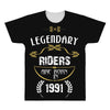 legendary riders are born in 1991 All Over Men's T-shirt