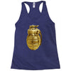 gold grenade Racerback Tank