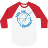 save the narwhales 3/4 Sleeve Shirt