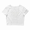 tic tac toe draw Crop Top