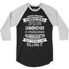 Super Cool Grandmother Of A Freaking Awesome Granddaughter 3/4 Sleeve Shirt