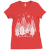 camp line Ladies Fitted T-Shirt