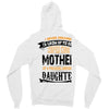 Super Cool Mother Of A Freaking Awesome Granddaughter Zipper Hoodie