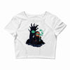 nuit bleue Crop Top