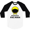 monsieur pacman 3/4 Sleeve Shirt