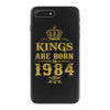 kings are born in 1984 iPhone 7 Plus Case