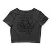 life is a beautiful ride Crop Top