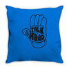 talk to the hand Throw Pillow
