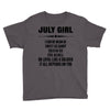 Super July Girl Youth Tee